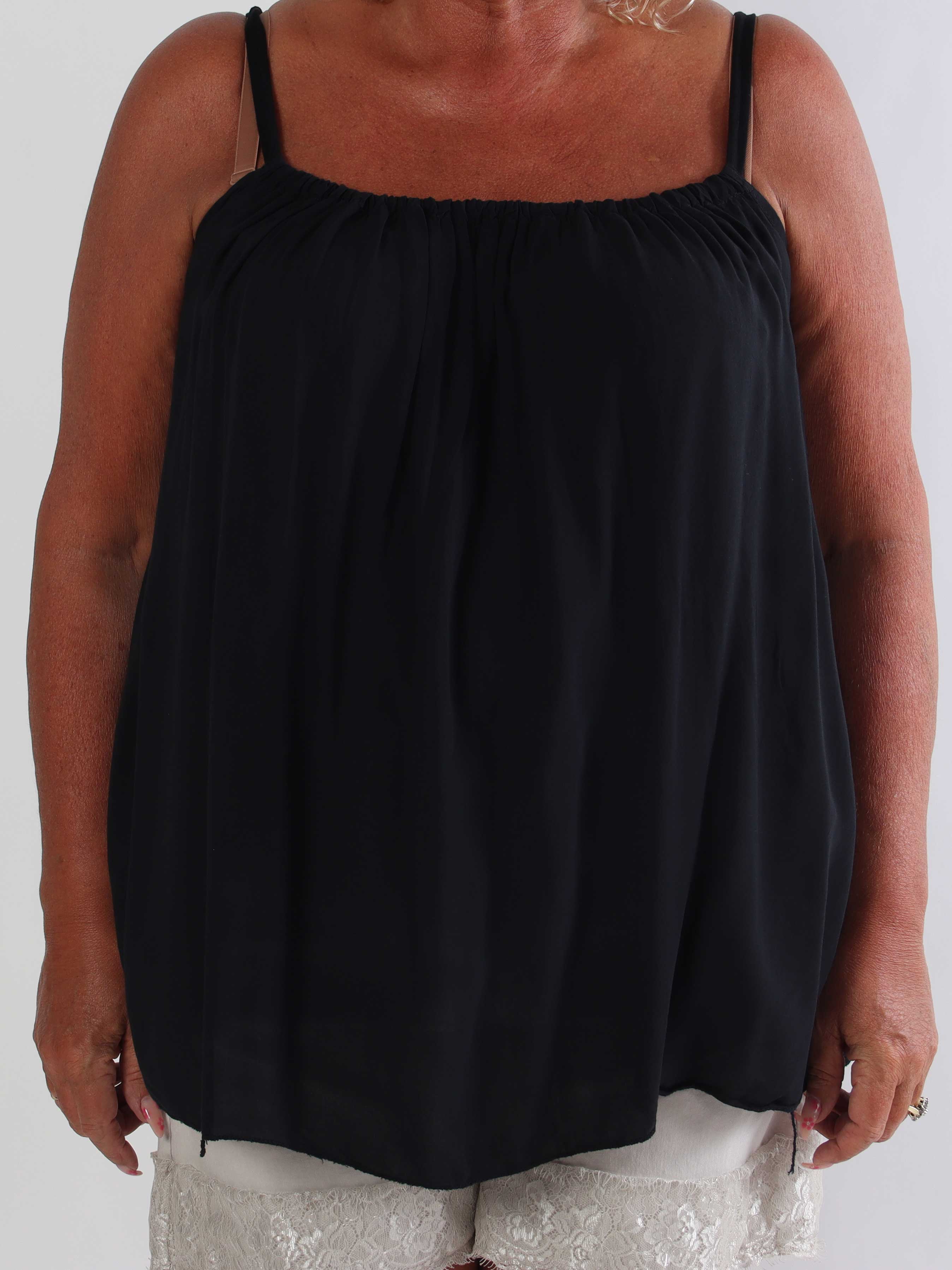 Sunshines Top - Let og luftig plus size top i viskose